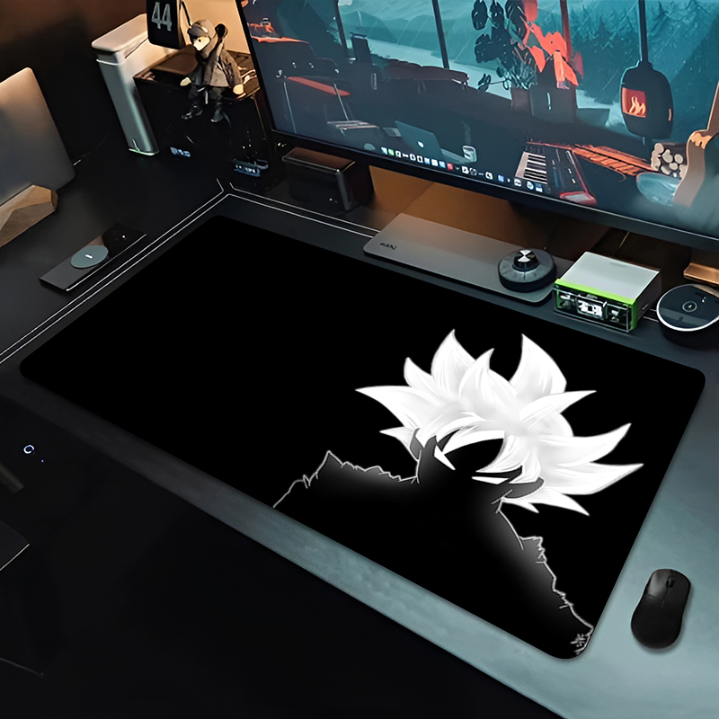 Tablet Cute Accessories - Alfombrilla de Ratón DBZ Black Anime