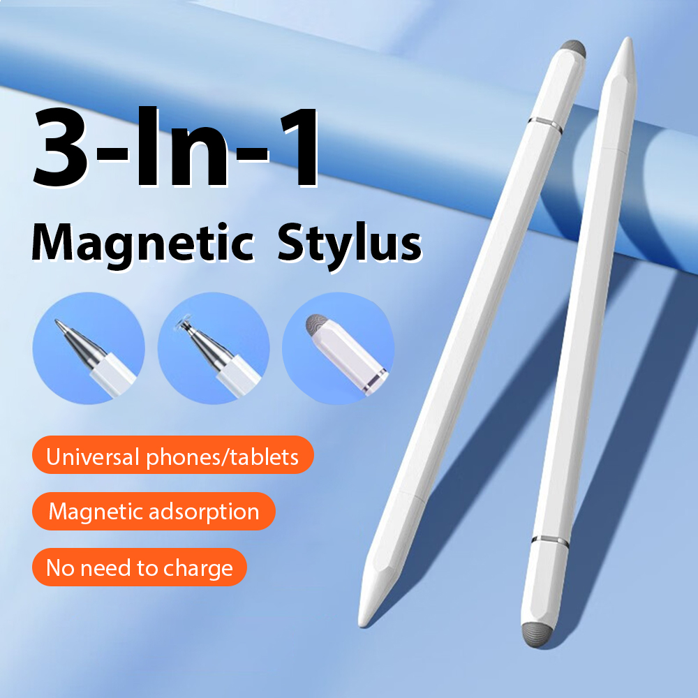 Tablet Pencil Accessories - Lápiz óptico Universal magnético 3 en
