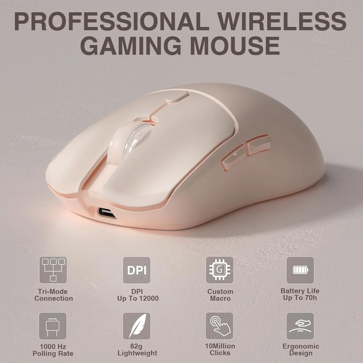 Tablet Pc Accessories - Ratón Inalámbrico para Juegos AULA SC580X