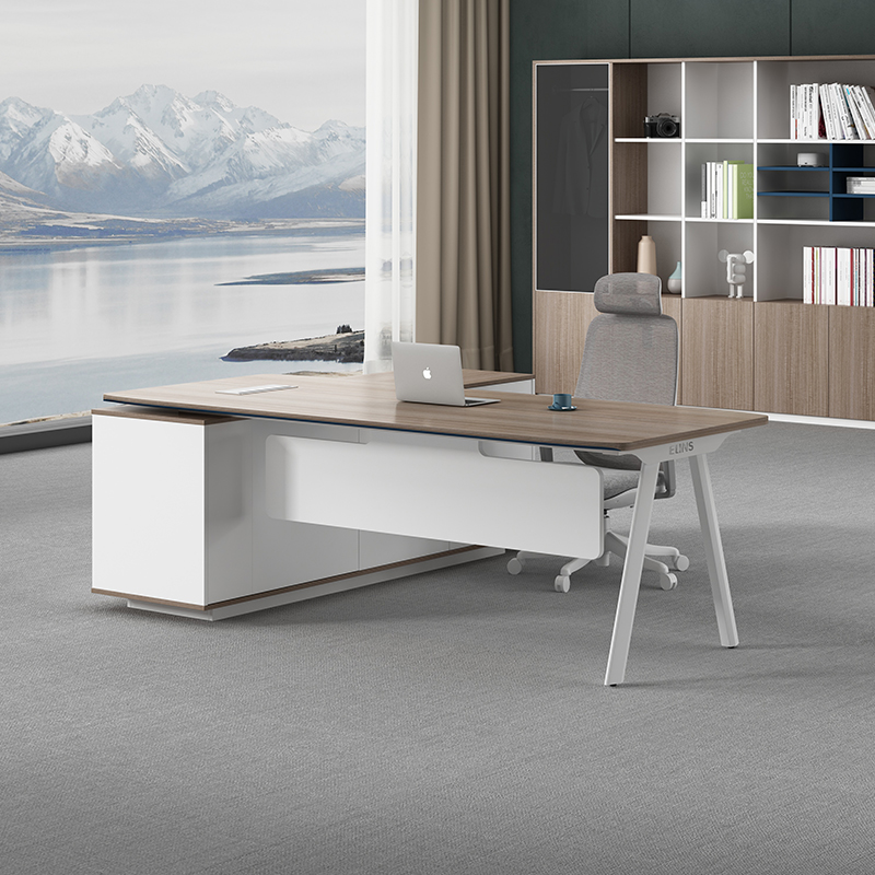 Office Table Accessories Unique - Mesa de jefe europea Simple, cajones