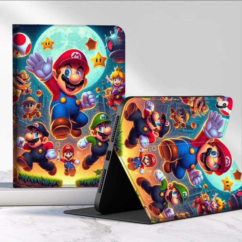 Remarkable Tablet Accessories - Dibujos animados m-marios arte para Samsung
