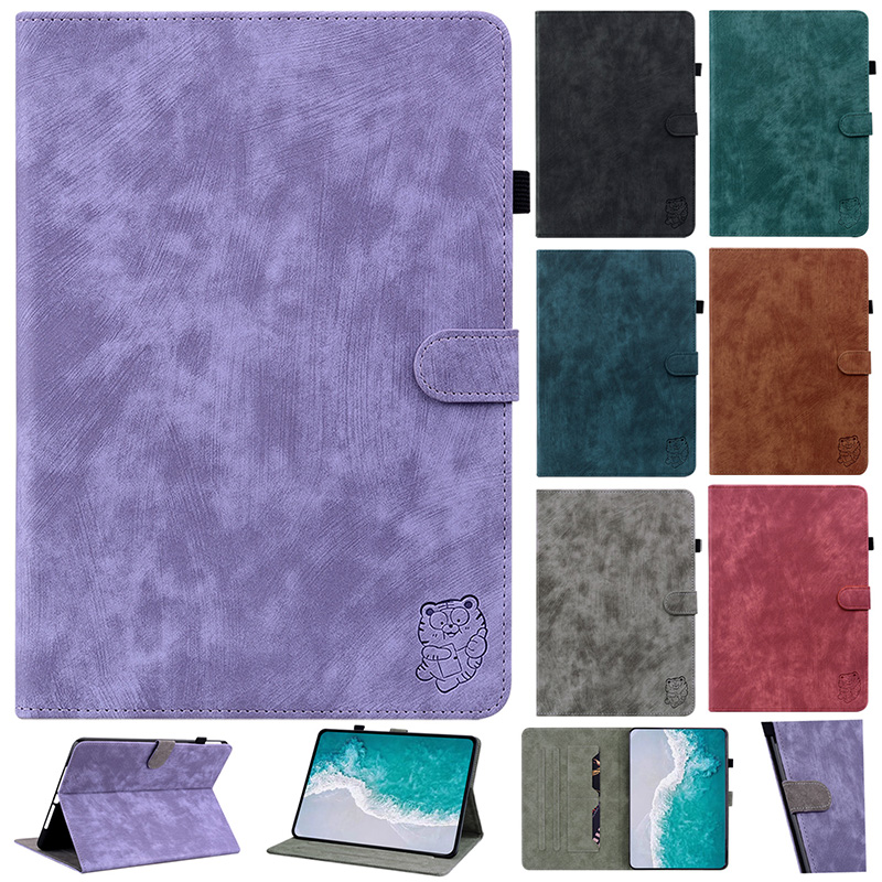 Tablet Accessories Amazon - Funda de cuero con diseño de