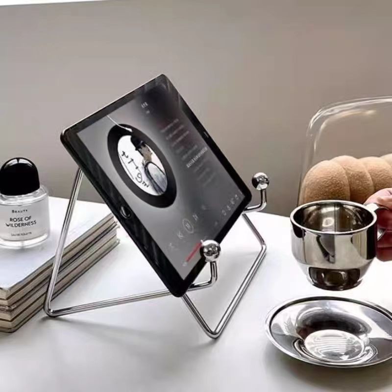 Tablet Accessories For Reading - Soporte de Escritorio Metálico Portátil Estilo