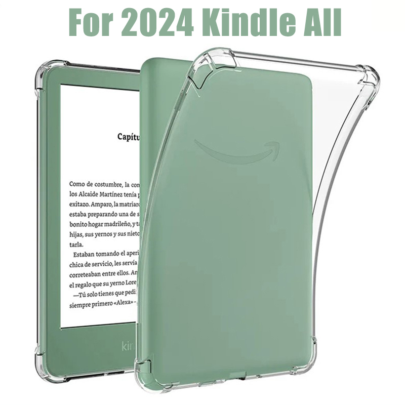Tablet Accessories Amazon - Funda de silicona para Kindle nuevo