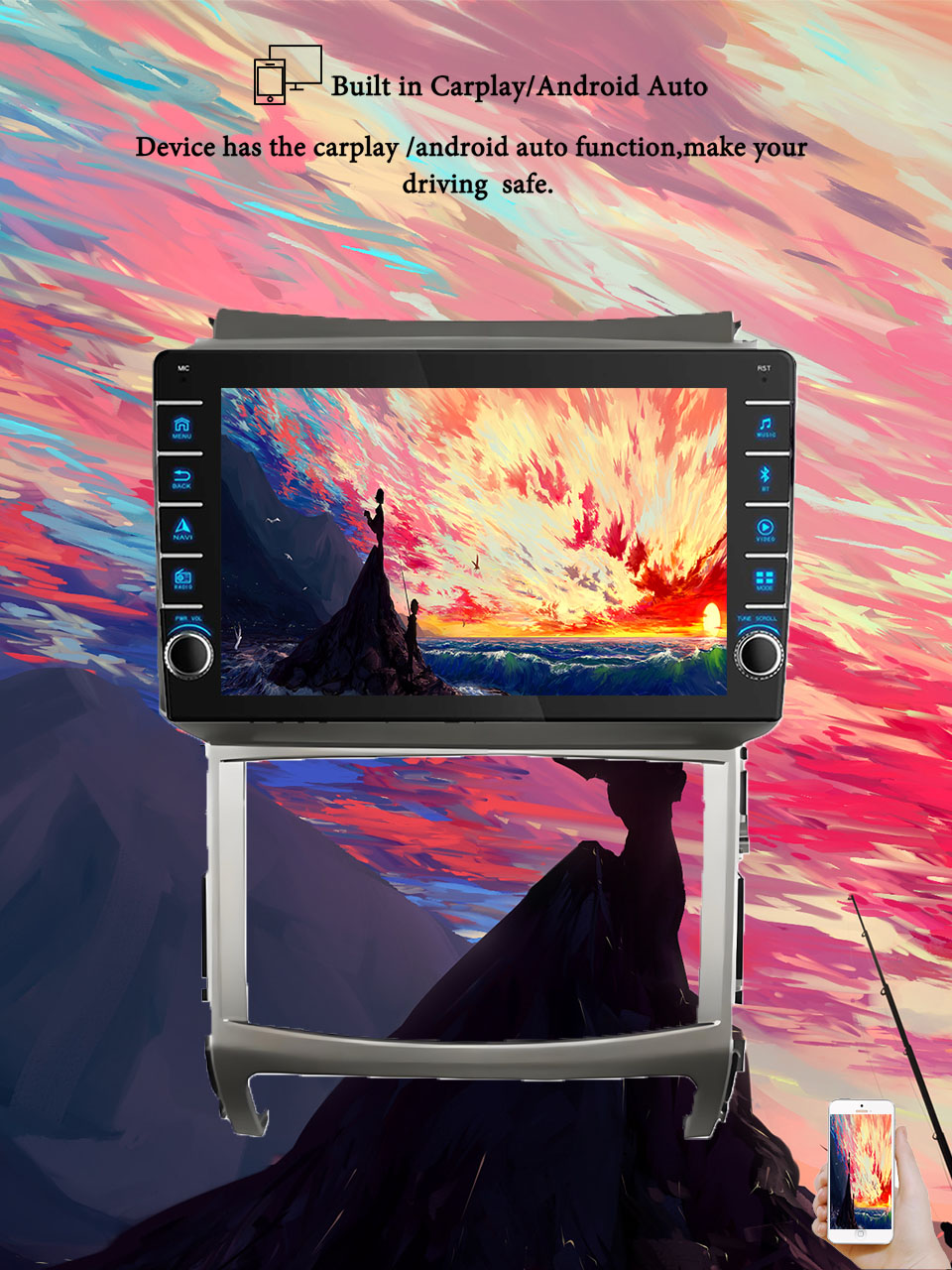 Tablet Danish Mobile & Accessories Photos - 8G + 128G Android14 para Hyundai
