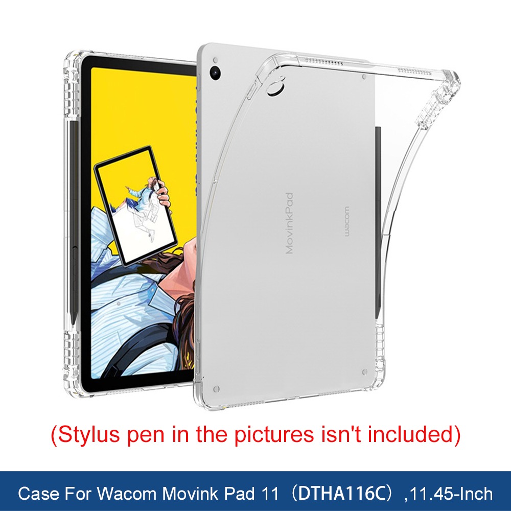 Wacom Tablet Accessories - Funda transparente para Wacom Movink Pad