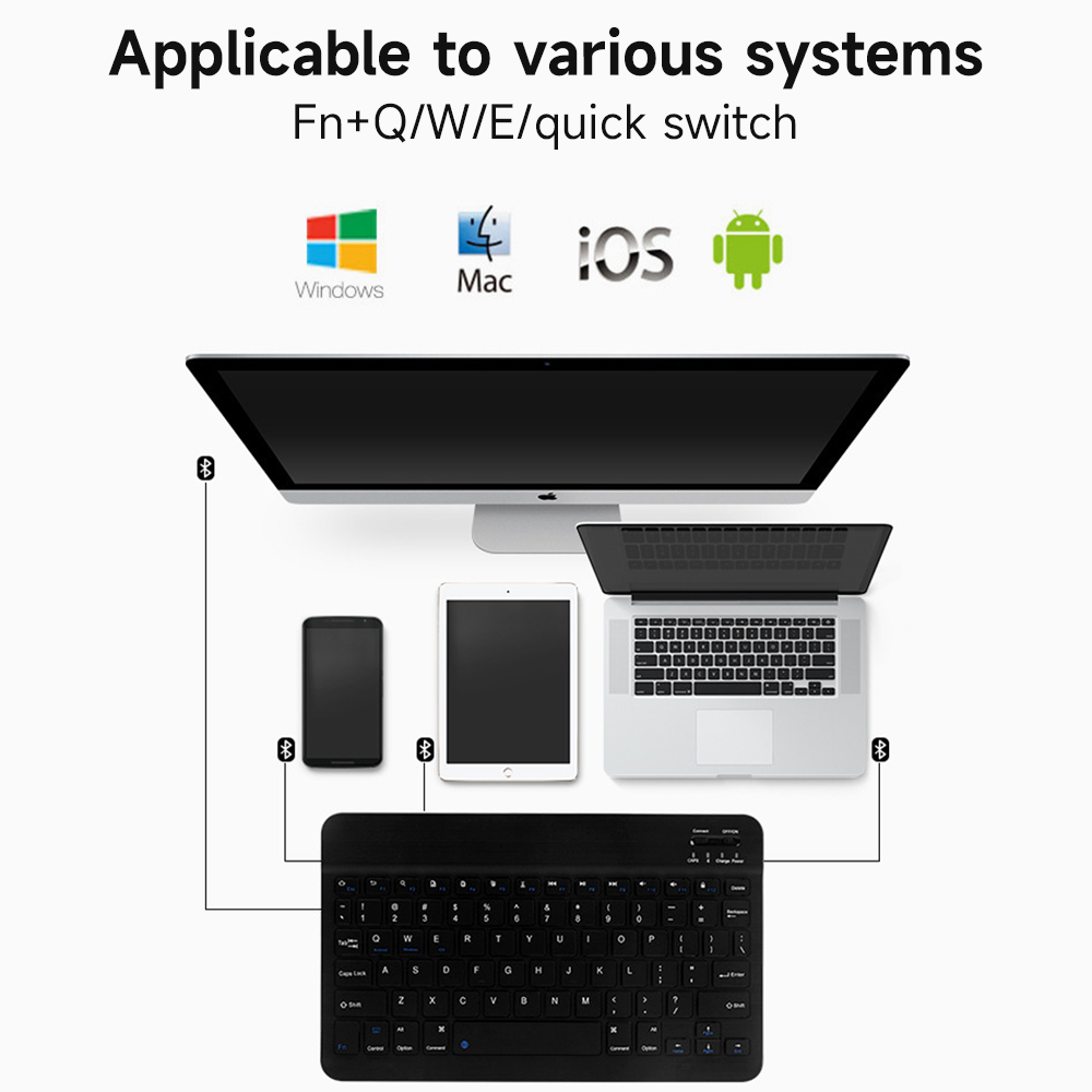 Teclado Bluetooth inalámbrico  - Tablet Pc Accessories reseña y precio