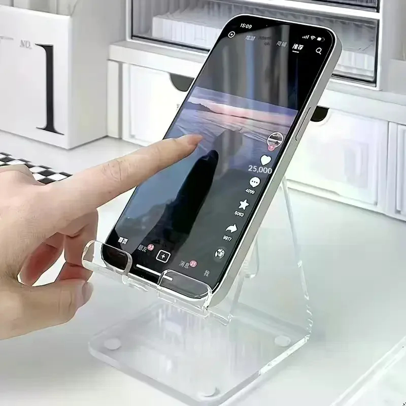 Soporte Transparente para Telé - Tablet Accessory reseña y precio