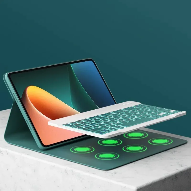 Funda con cubierta de teclado  - Samsung Tablet Keyboard Accessories reseña y precio