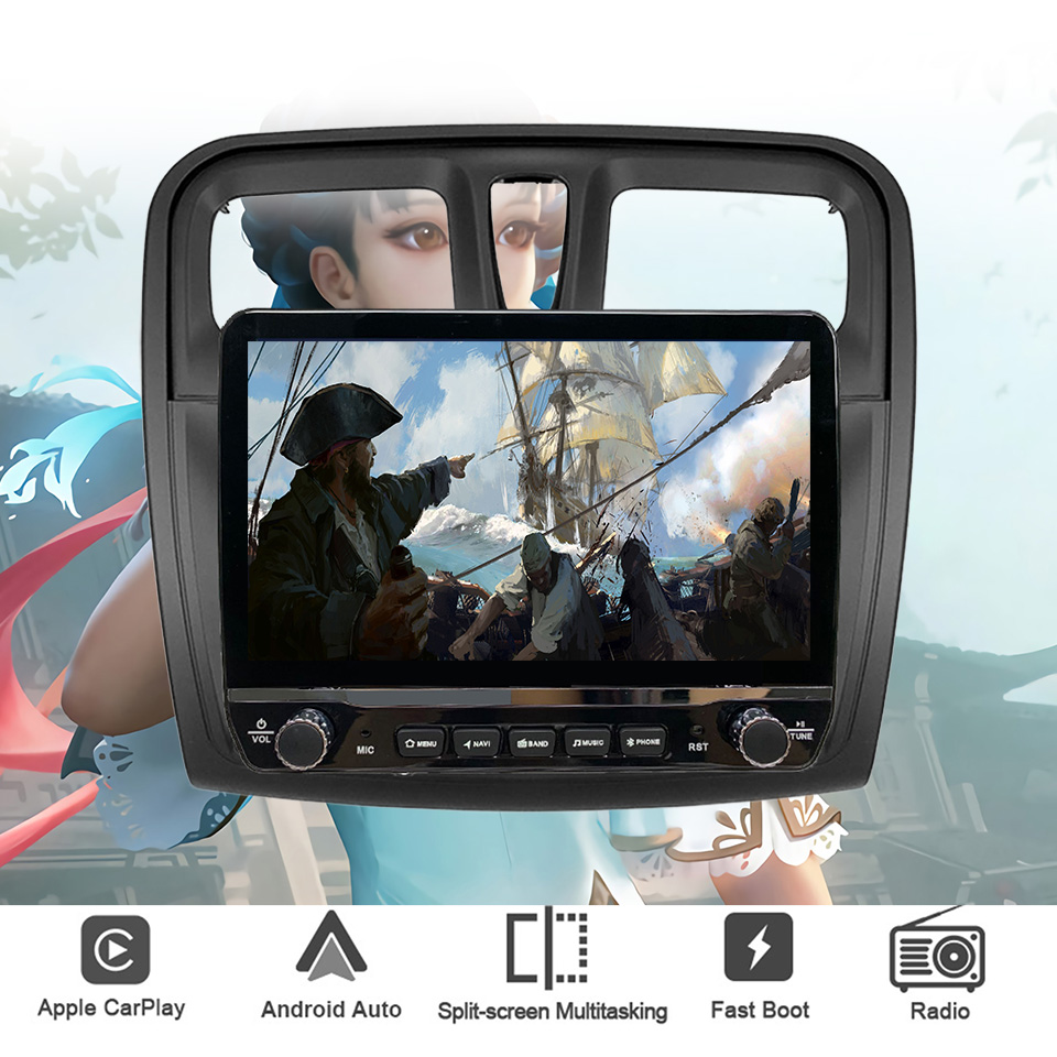 Android 14 Autoradio Multimedi - Tablet Danish Mobile & Accessories Photos reseña y precio