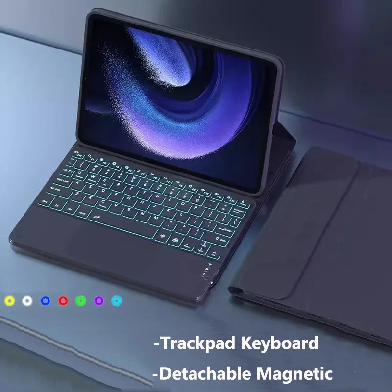Funda con teclado retroilumina - Tablet Accessories Amazon reseña y precio