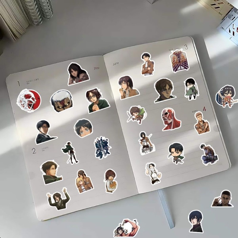 60 pegatinas de anime de Attac - Tablet Cute Accessories reseña y precio