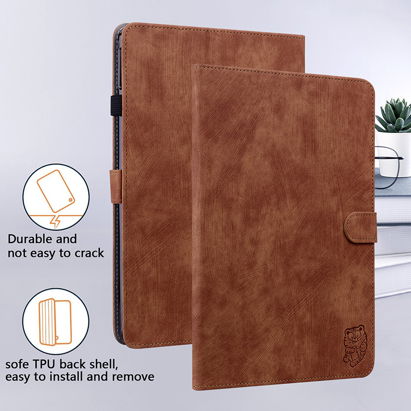 Funda de cuero con diseño de t - Tablet Accessories Amazon reseña y precio