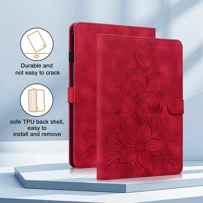 Funda de cuero para tableta Am - Tablet Accessories Amazon reseña y precio