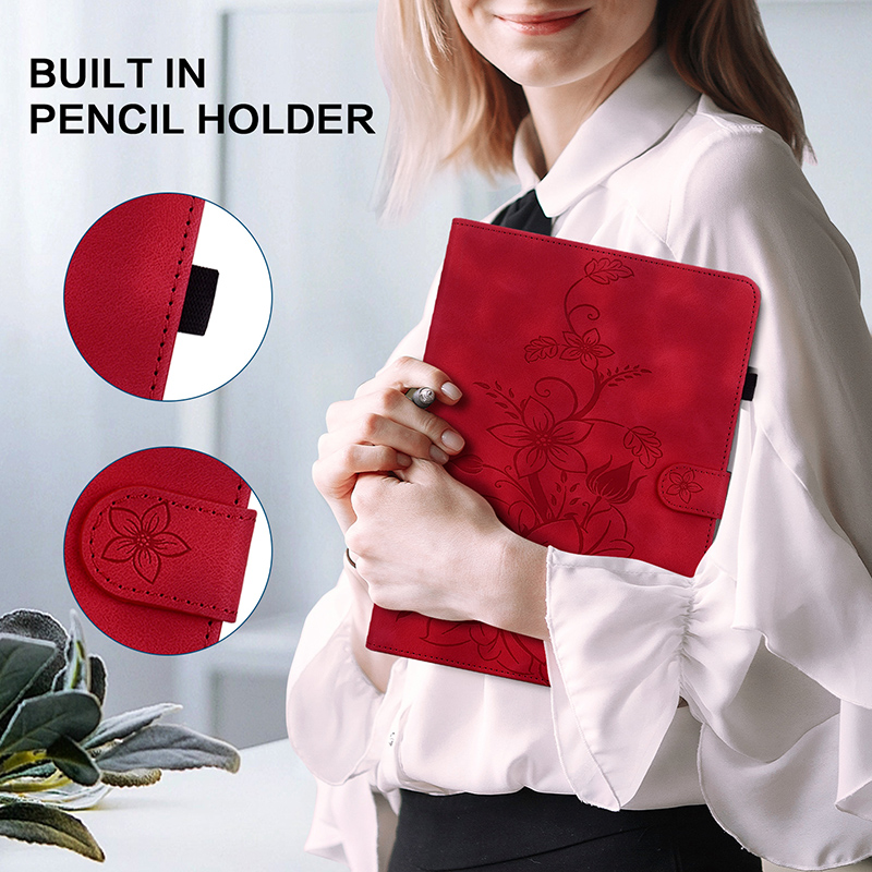 Funda de cuero para tableta Am - Tablet Accessories Amazon reseña y precio