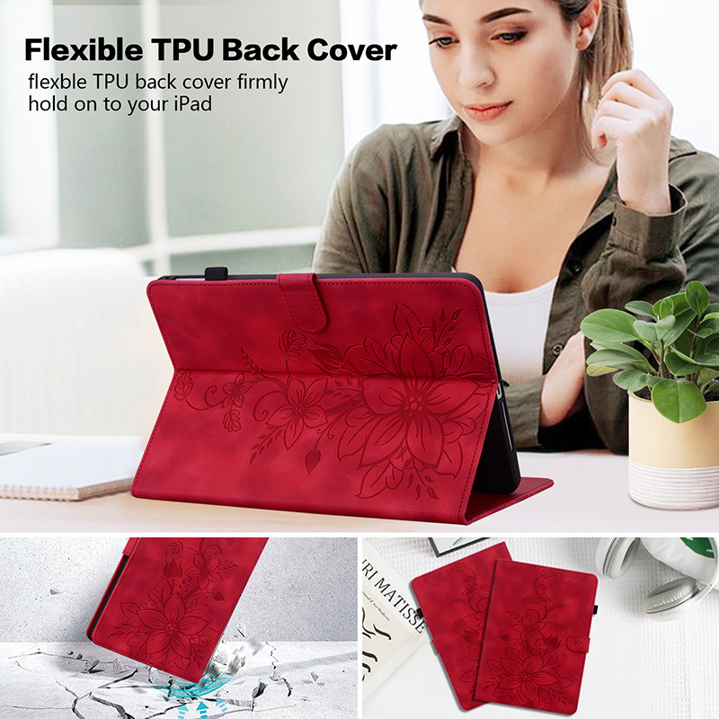 Funda de cuero para tableta Am - Tablet Accessories Amazon reseña y precio