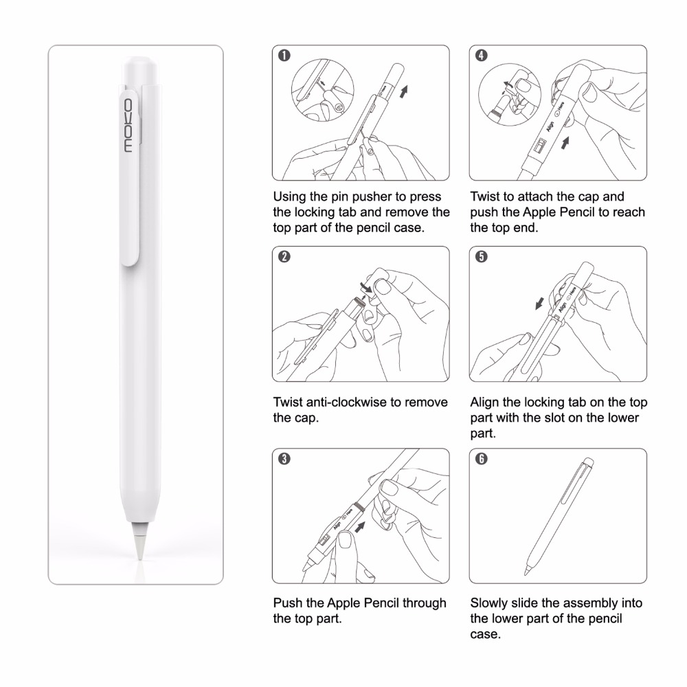 Moko-funda protectora para App - Tablet Pencil Accessories reseña y precio
