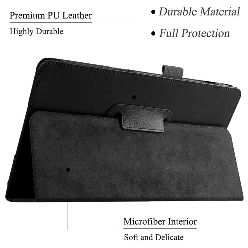 Funda de cuero tipo libro para - Tablet Accessories Amazon reseña y precio