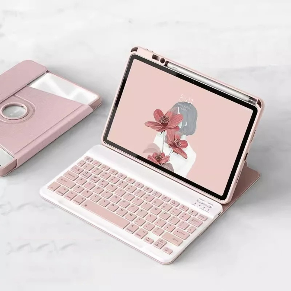 Funda con Teclado Giratorio pa - Samsung Tablet Keyboard Accessories reseña y precio
