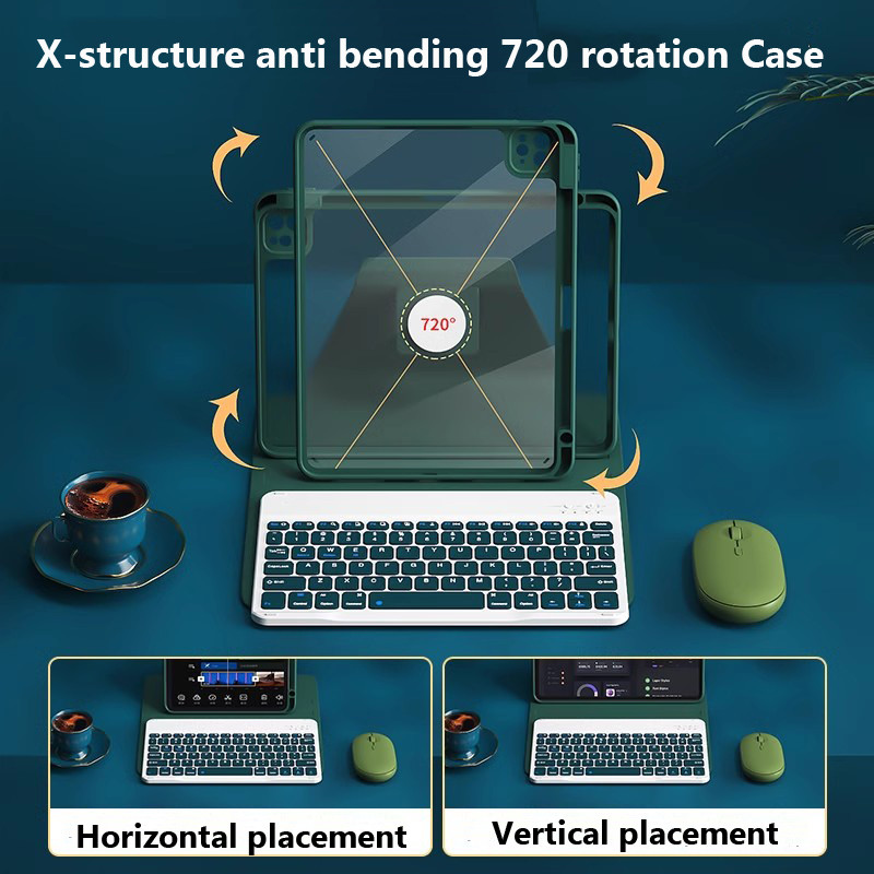Funda con Teclado Giratorio pa - Samsung Tablet Keyboard Accessories reseña y precio