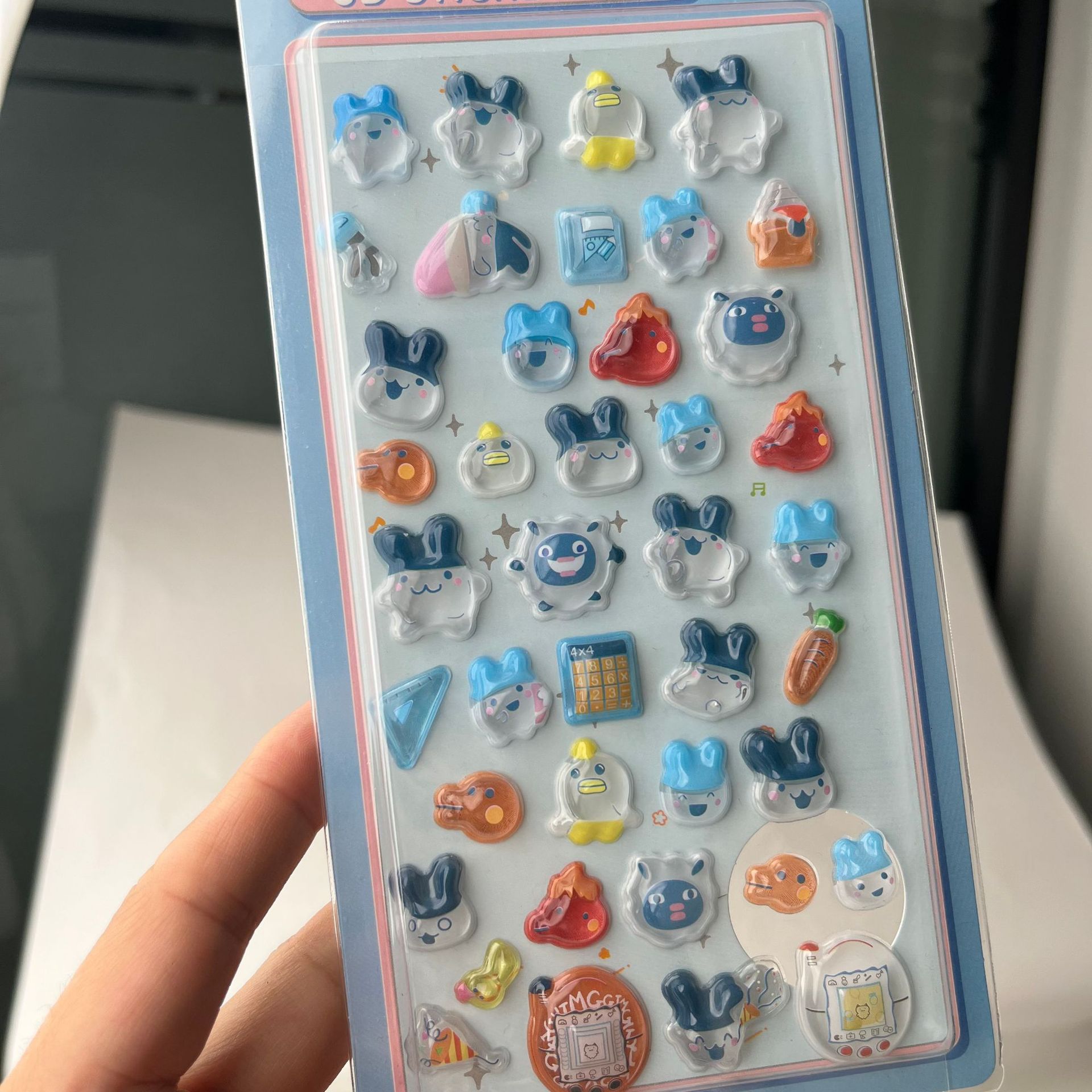 Lindas pegatinas 3D hinchadas  - Tablet Cute Accessories reseña y precio
