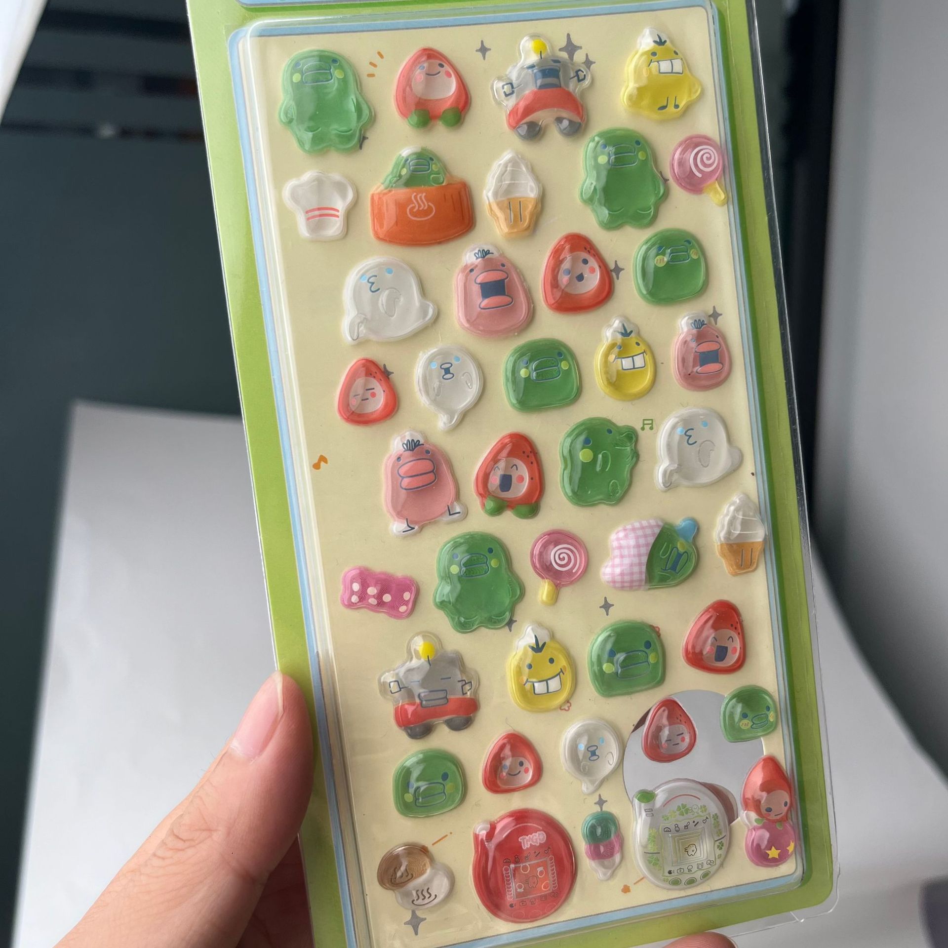 Lindas pegatinas 3D hinchadas  - Tablet Cute Accessories reseña y precio