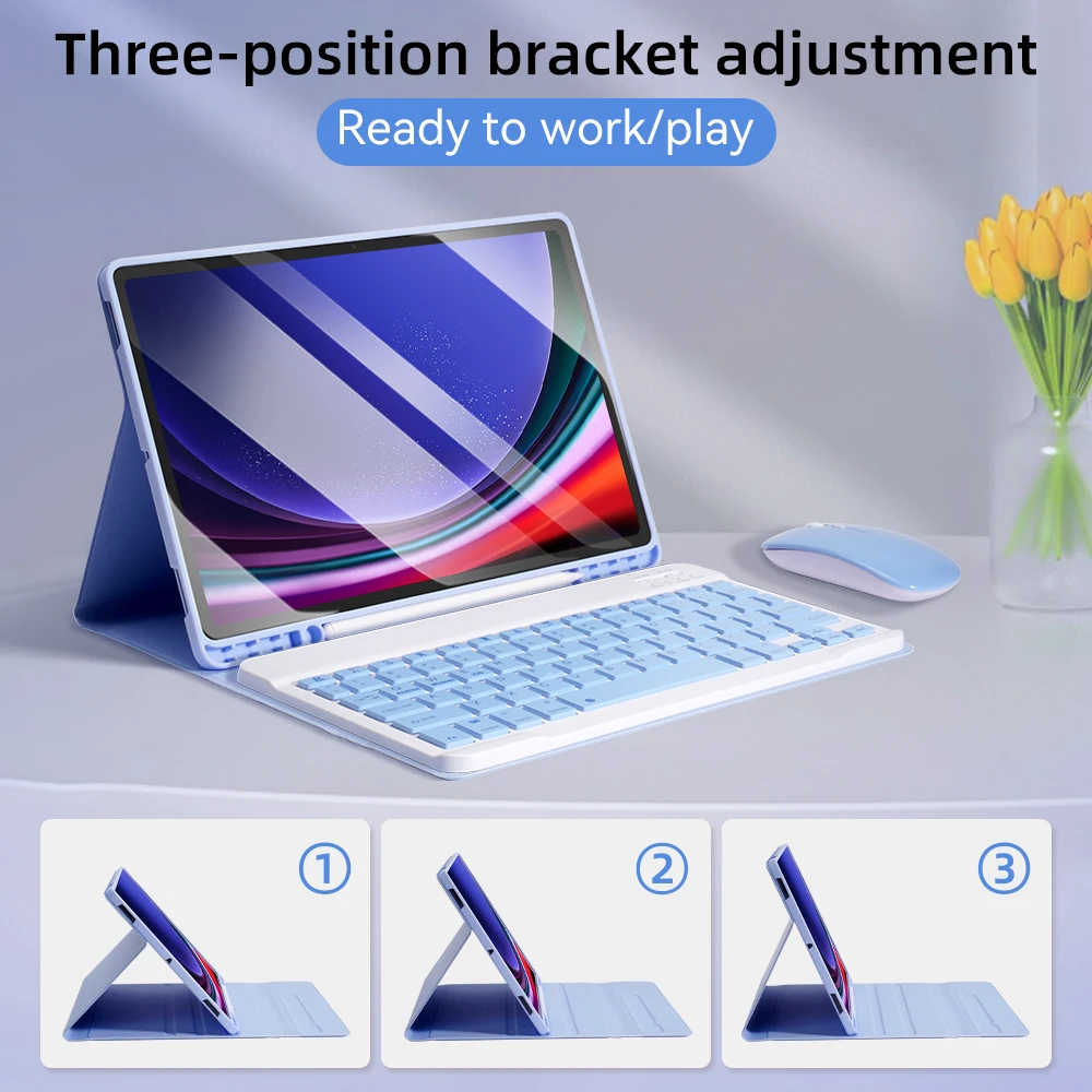 Funda con Teclado para Tablet  - Samsung Tablet Keyboard Accessories reseña y precio